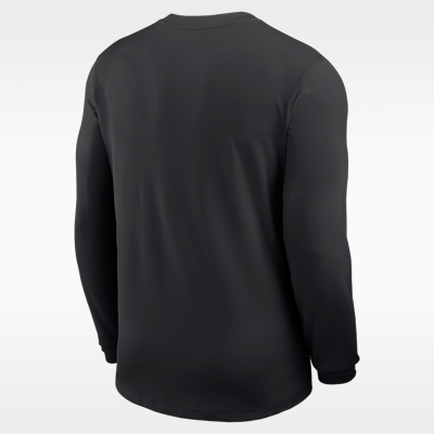 Georgia Sideline Coach Men's Nike Dri-FIT College Long-Sleeve Top